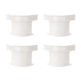 Lock Sheet Holders Set Heavy Duty Bed Sheet Holders With Fitted Sheet Straps Keep Sheets Firm Tight Corner Fitted For All Mattress Sizes Easy One (Option: White 4pcs)